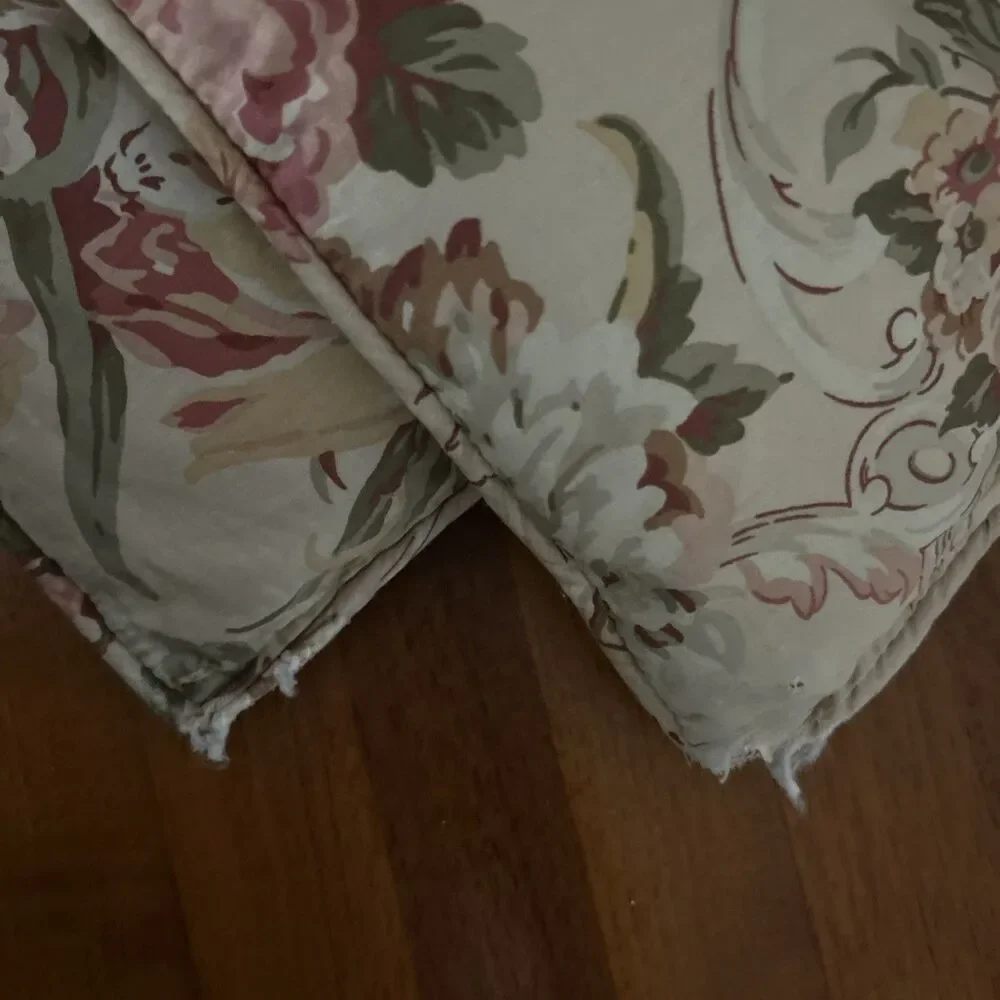 Vintage Ralph Lauren Genevieve Bedspread Queen 92x102 Corner Wear See Pictures
